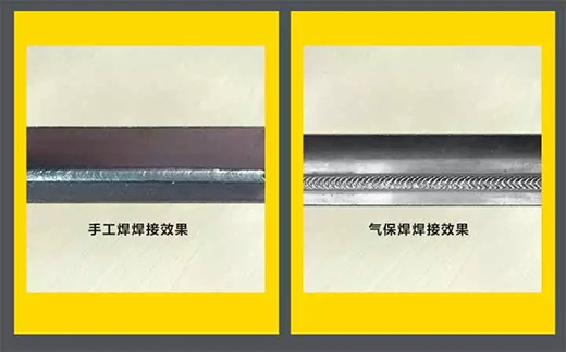 威廉希尔中文官网NB 251III焊机焊接效果